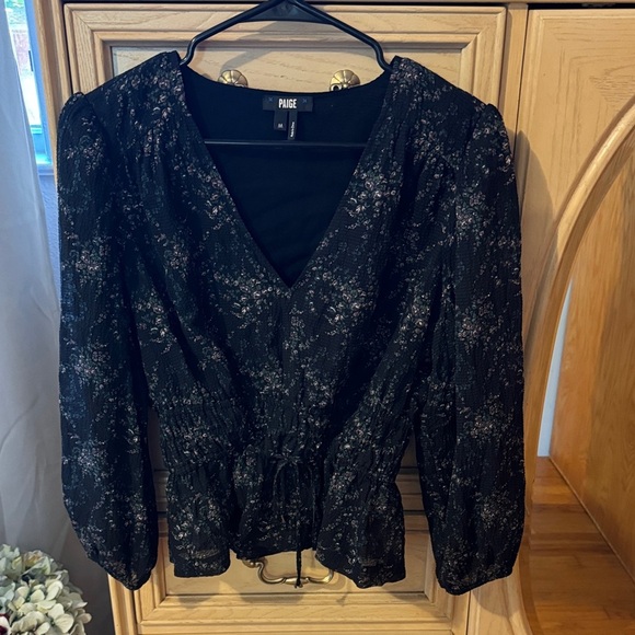 Paige Peplum Blouse - Picture 2 of 8